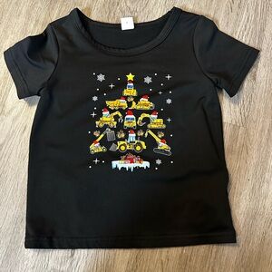 SHEIN Black Toddler T-Shirt